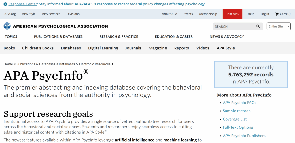 PsycINFO